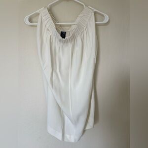 Zero + Maria Cornejo Cream Sleeveless Top Size 2